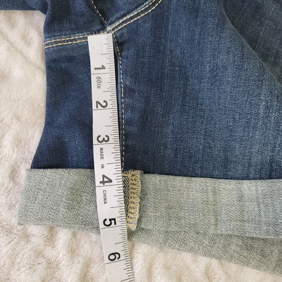 JUDY BLUE Pull-on Short Women's Size 1XL Dark Wash Denim - Picture 10 of 15